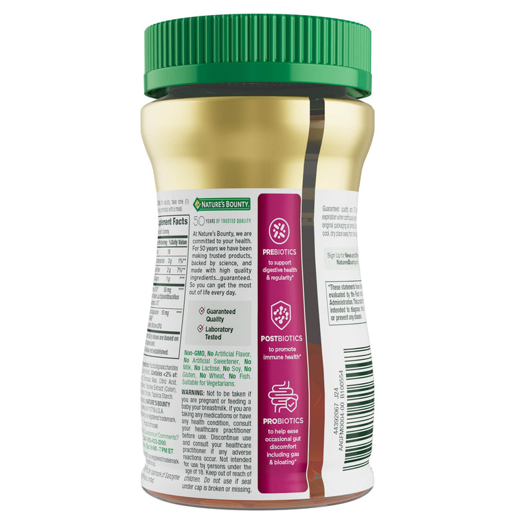 Prebiotic+Postbiotic+Probiotic Gummies