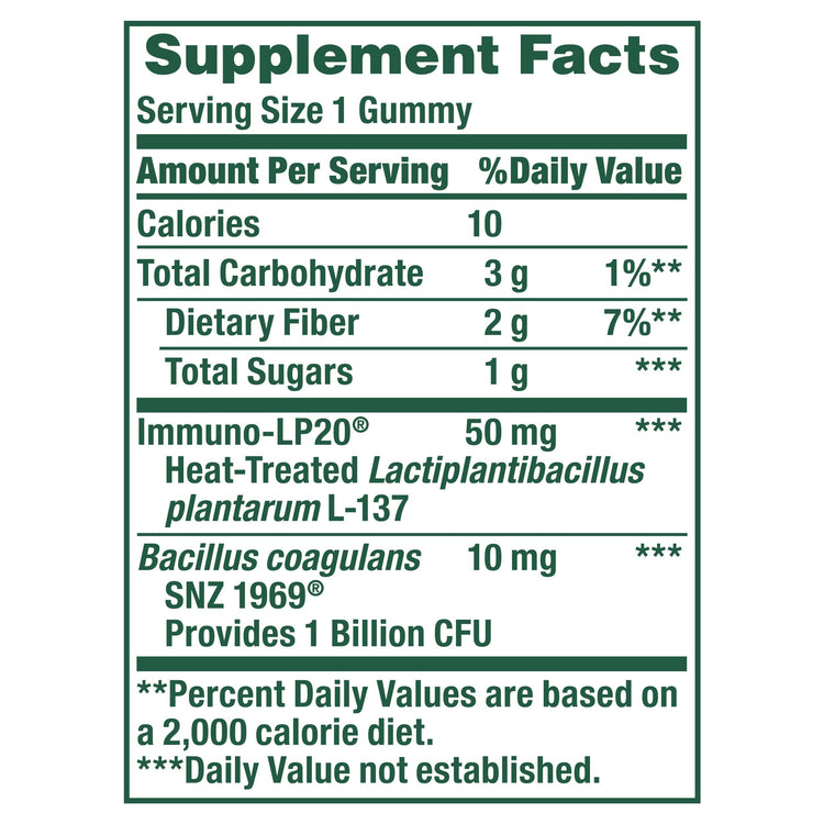 Prebiotic+Postbiotic+Probiotic Gummies